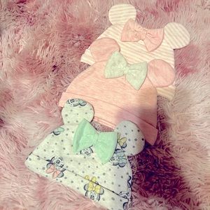 Disney baby beanies